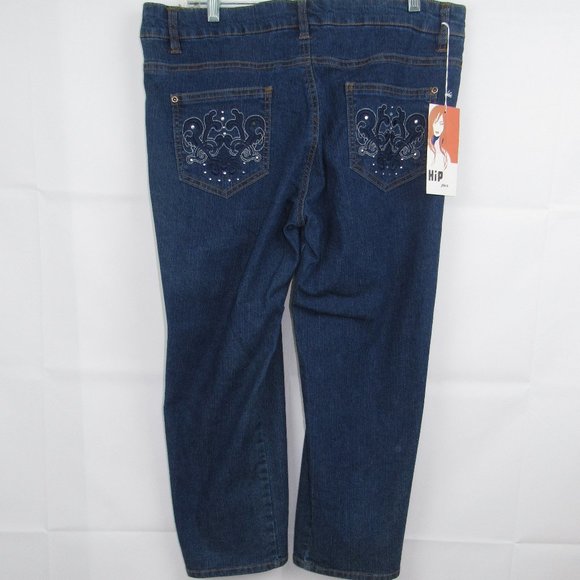 Hip Jeans Size 12 Women Bluejeans Stretch NWT - Picture 2 of 6